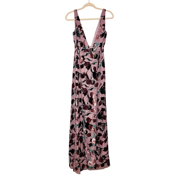 AIDAN MATTOX Sancia Floral Wrap Maci Dress. Size 2 - Picture 7 of 13